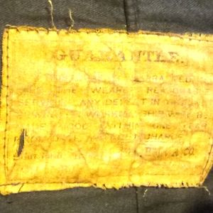 Vintage men's full length fur coat